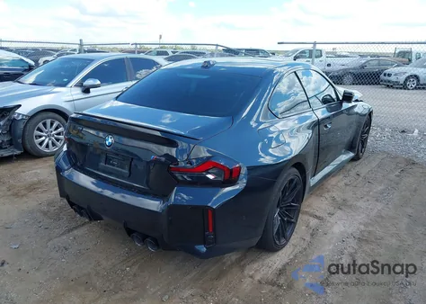 2025 BMW M2 z USA, uszkodzony, nr VIN 3MF23DM07S8E91884